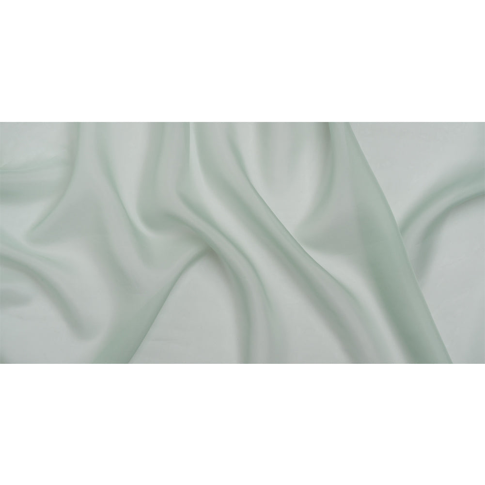 Famous Australian Designer Seafoam Silk Organza