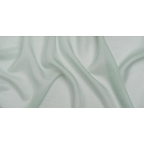 Famous Australian Designer Seafoam Silk Organza