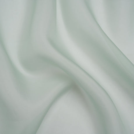 Famous Australian Designer Seafoam Silk Organza
