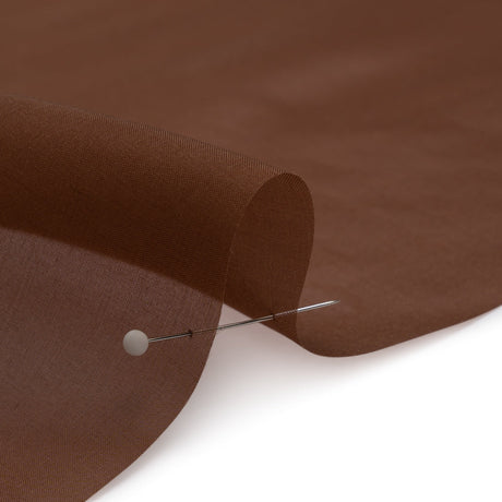 Famous Australian Designer Chocolate Silk Organza