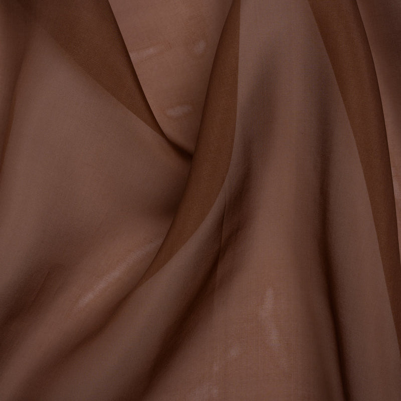 Famous Australian Designer Chocolate Silk Organza