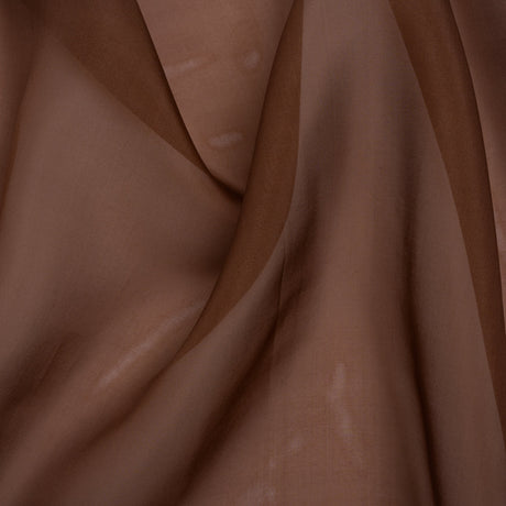Famous Australian Designer Chocolate Silk Organza