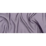 Famous Australian Designer Eggplant Lightweight Silk Organza