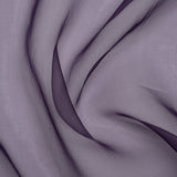 Famous Australian Designer Eggplant Lightweight Silk Organza