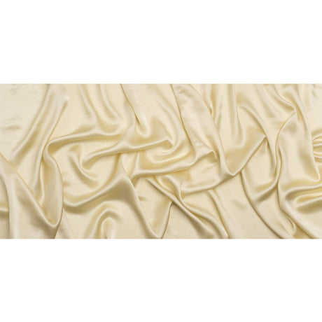 Famous Australian Designer Champagne Lightweight Silk Satin