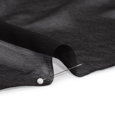 Famous Australian Designer Soil Crinkled Silk Chiffon
