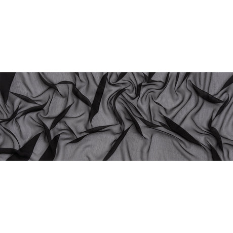 Famous Australian Designer Soil Crinkled Silk Chiffon