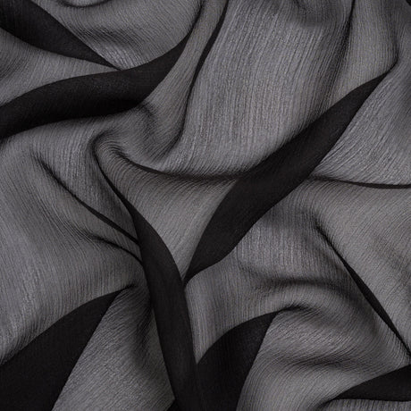 Famous Australian Designer Soil Crinkled Silk Chiffon