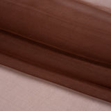 Famous Australian Designer Chocolate Lightweight Silk Organza