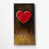 Greyas Polycarbonate Chocolate Molds, Heartbeat Bar Set by Luis Amado