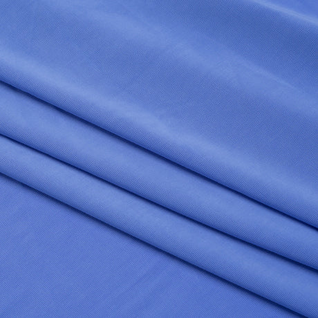 Famous Australian Designer French Blue Stretch Polyester Jersey
