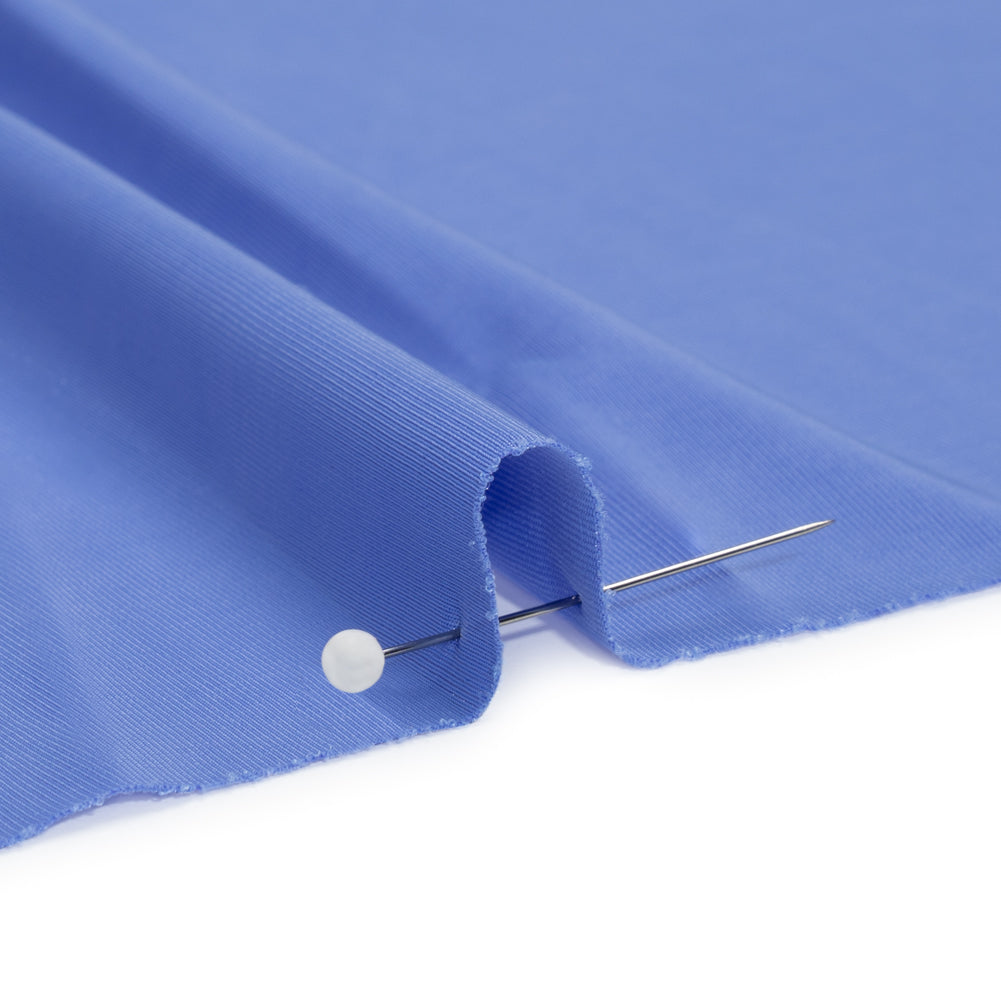 Famous Australian Designer French Blue Stretch Polyester Jersey