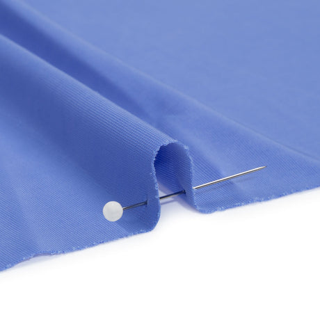Famous Australian Designer French Blue Stretch Polyester Jersey