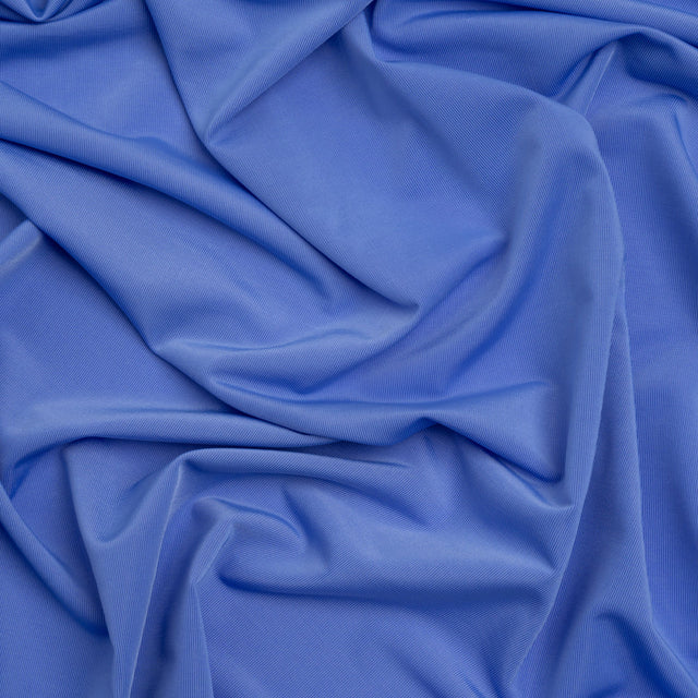 Famous Australian Designer French Blue Stretch Polyester Jersey