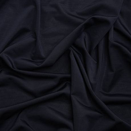 Famous Australian Designer Midnight Navy Stretch Polyester Jersey