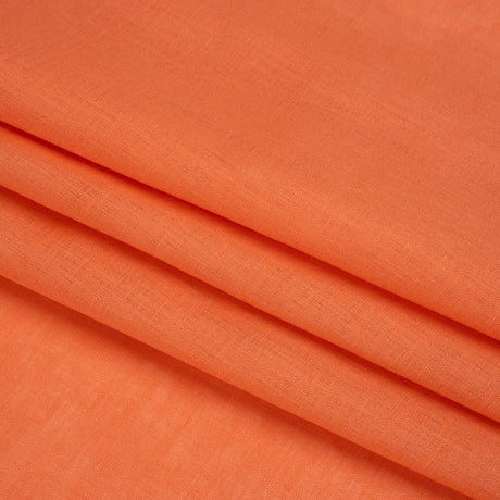 Famous Australian Designer Salmon Lightweight Linen Woven