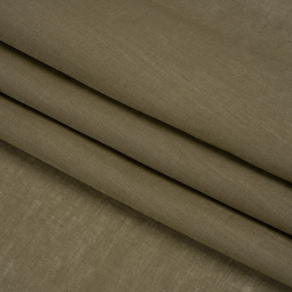 Famous Australian Designer Olive Lightweight Linen Woven