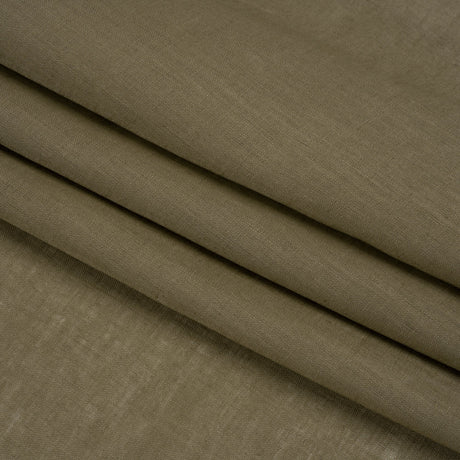 Famous Australian Designer Olive Lightweight Linen Woven