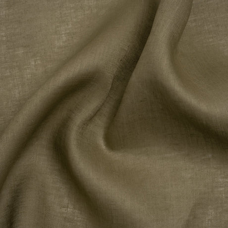 Famous Australian Designer Olive Lightweight Linen Woven
