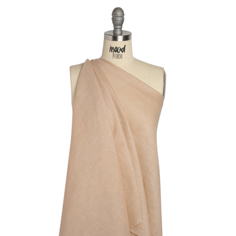 Famous Australian Designer Beige Lightweight Linen Woven
