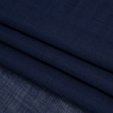 Famous Australian Designer Navy Lightweight Ramie Woven
