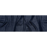 Famous Australian Designer Navy Lightweight Ramie Woven