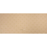 Famous Australian Designer Ecru and Beige Polka Dot Basketweave Linen and Cotton Suiting