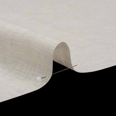 Famous Australian Designer Cream Lightweight Linen Woven