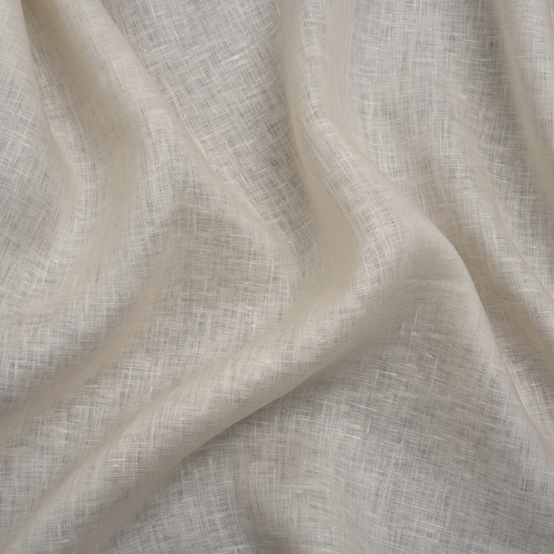 Famous Australian Designer Cream Lightweight Linen Woven