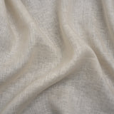 Famous Australian Designer Cream Lightweight Linen Woven