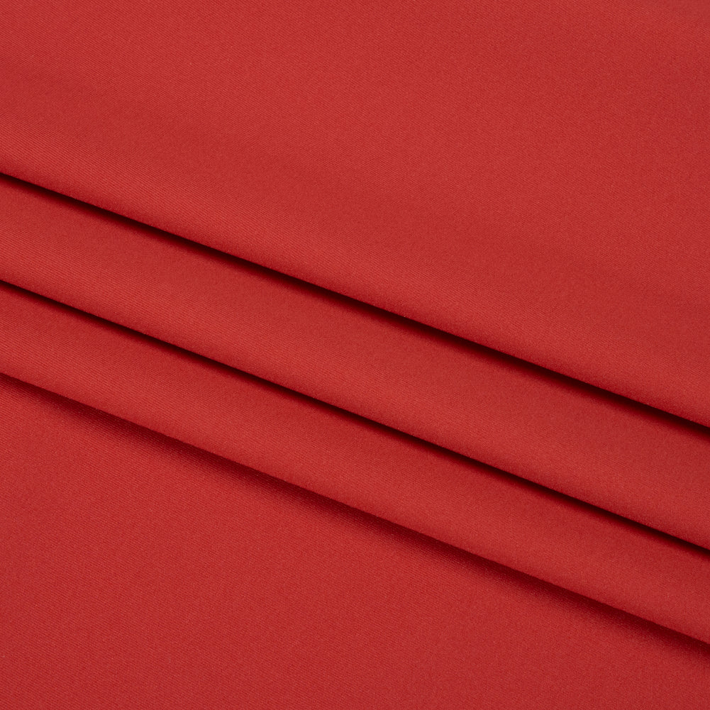 Famous Australian Designer Red Stretch Polyamide Interlock Knit