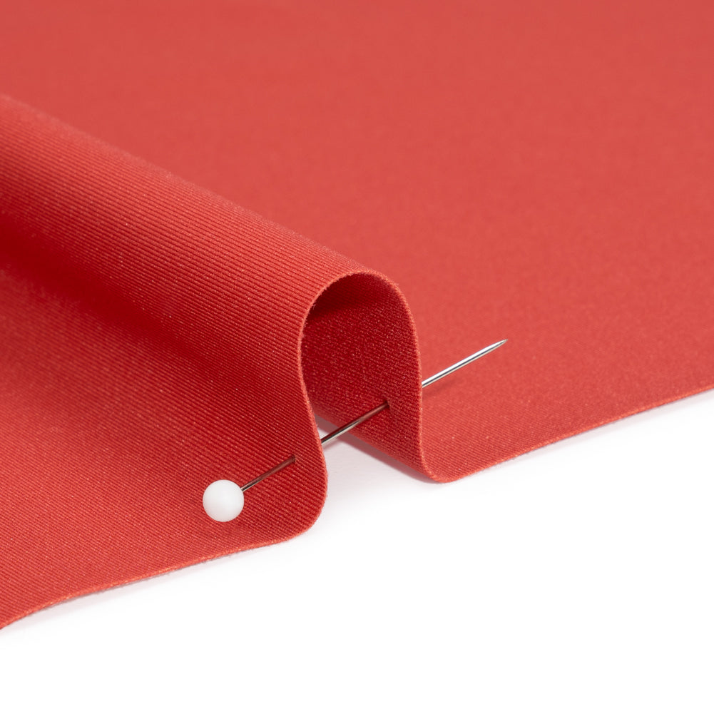 Famous Australian Designer Red Stretch Polyamide Interlock Knit