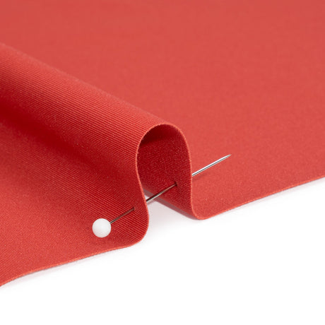 Famous Australian Designer Red Stretch Polyamide Interlock Knit