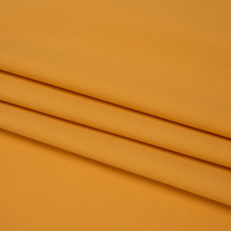 Famous Australian Designer Mustard Stretch Polyamide Interlock Knit