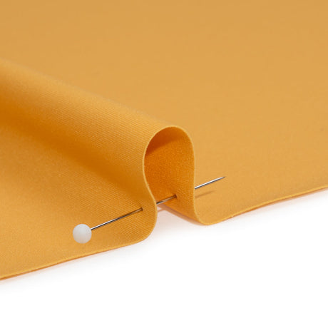 Famous Australian Designer Mustard Stretch Polyamide Interlock Knit