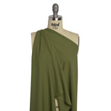 Famous Australian Designer Chive Stretch Polyamide Interlock Knit