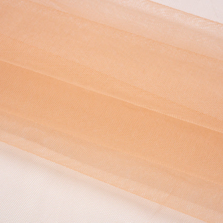 Famous Australian Designer Apricot Nectar Stiff Polyester Tulle