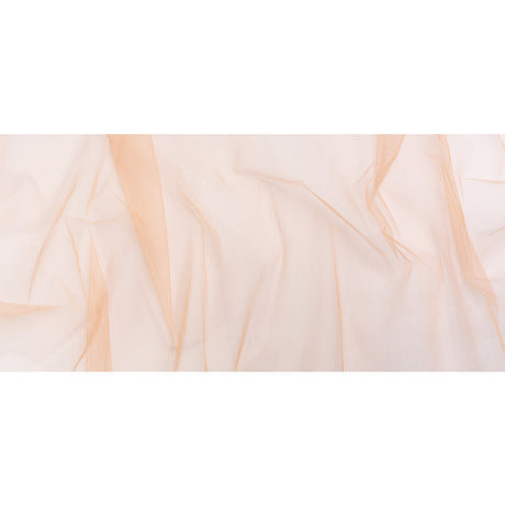 Famous Australian Designer Apricot Nectar Stiff Polyester Tulle