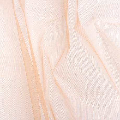 Famous Australian Designer Apricot Nectar Stiff Polyester Tulle
