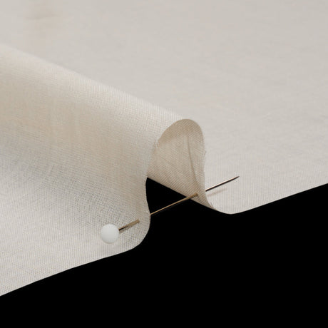 Famous Australian Designer Eggnog Cotton Voile