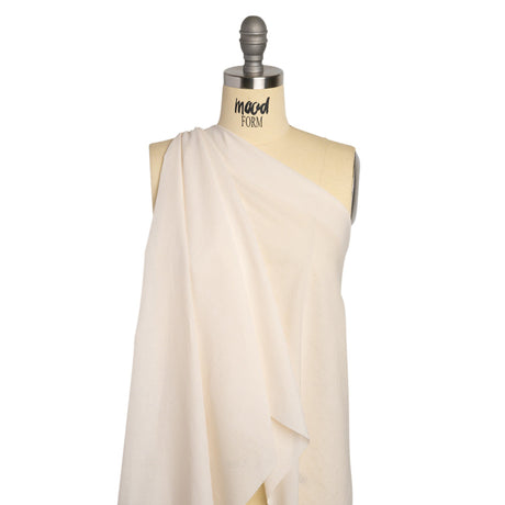 Famous Australian Designer Eggnog Cotton Voile