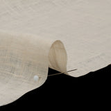 Famous Australian Designer Cream Lightweight Linen Woven