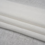 Famous Australian Designer White Lightweight Linen Woven