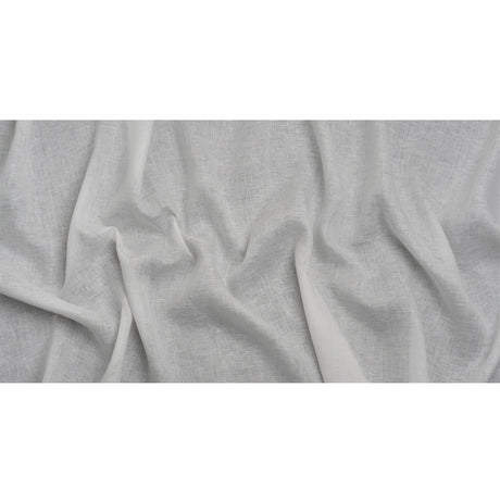 Famous Australian Designer White Lightweight Linen Woven