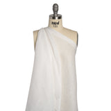 Famous Australian Designer White Lightweight Linen Woven