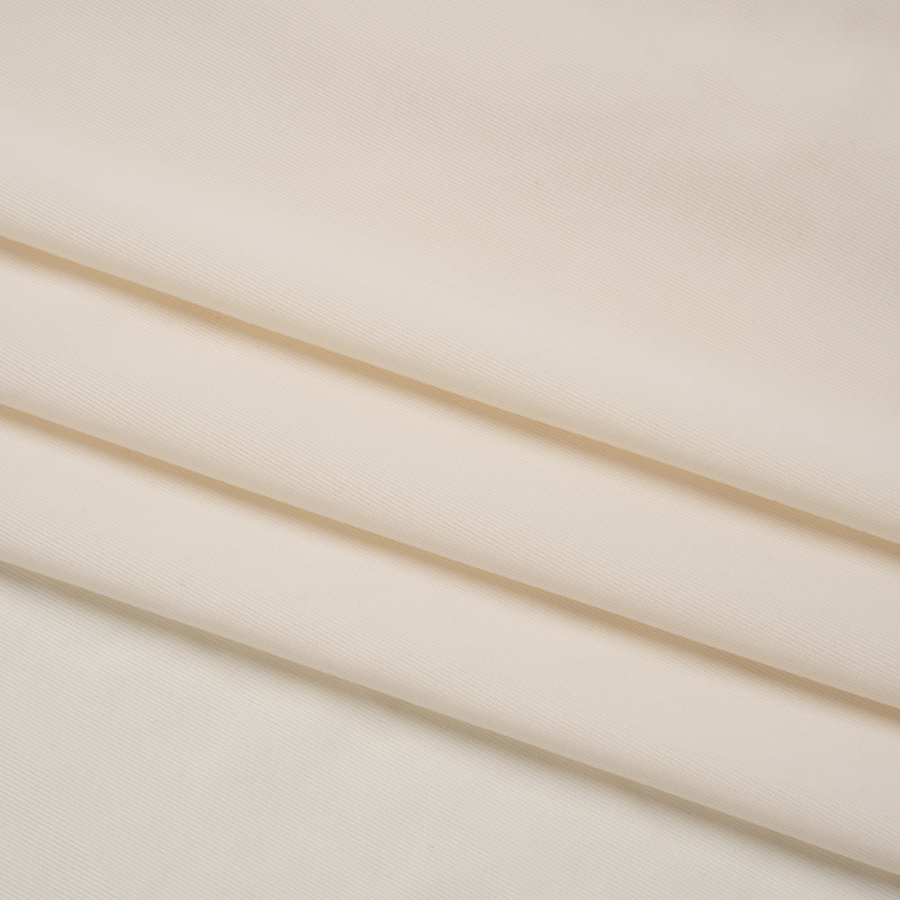 Famous Australian Designer Cream Stretch Polyester Jersey
