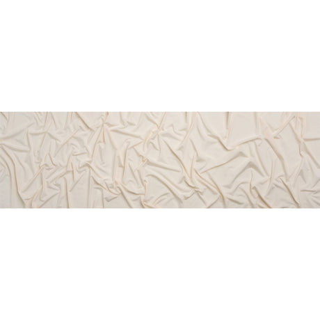 Famous Australian Designer Cream Stretch Polyester Jersey