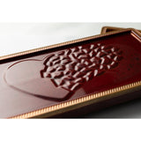 Greyas Polycarbonate Chocolate Mold, Melting Heart Bar by Luis Amado, 3 Cavities