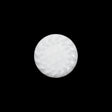 Plastic Shank Back Button - White Faux Gems and Latticework - 24L/15mm