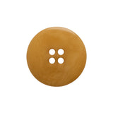 Horn 4-Hole Button - 36L/23mm - Caramel Beige Swirled